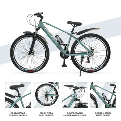 Throttle 29T Grey 21 Speed MTB Mountain Bicycle - Vesco Cycles