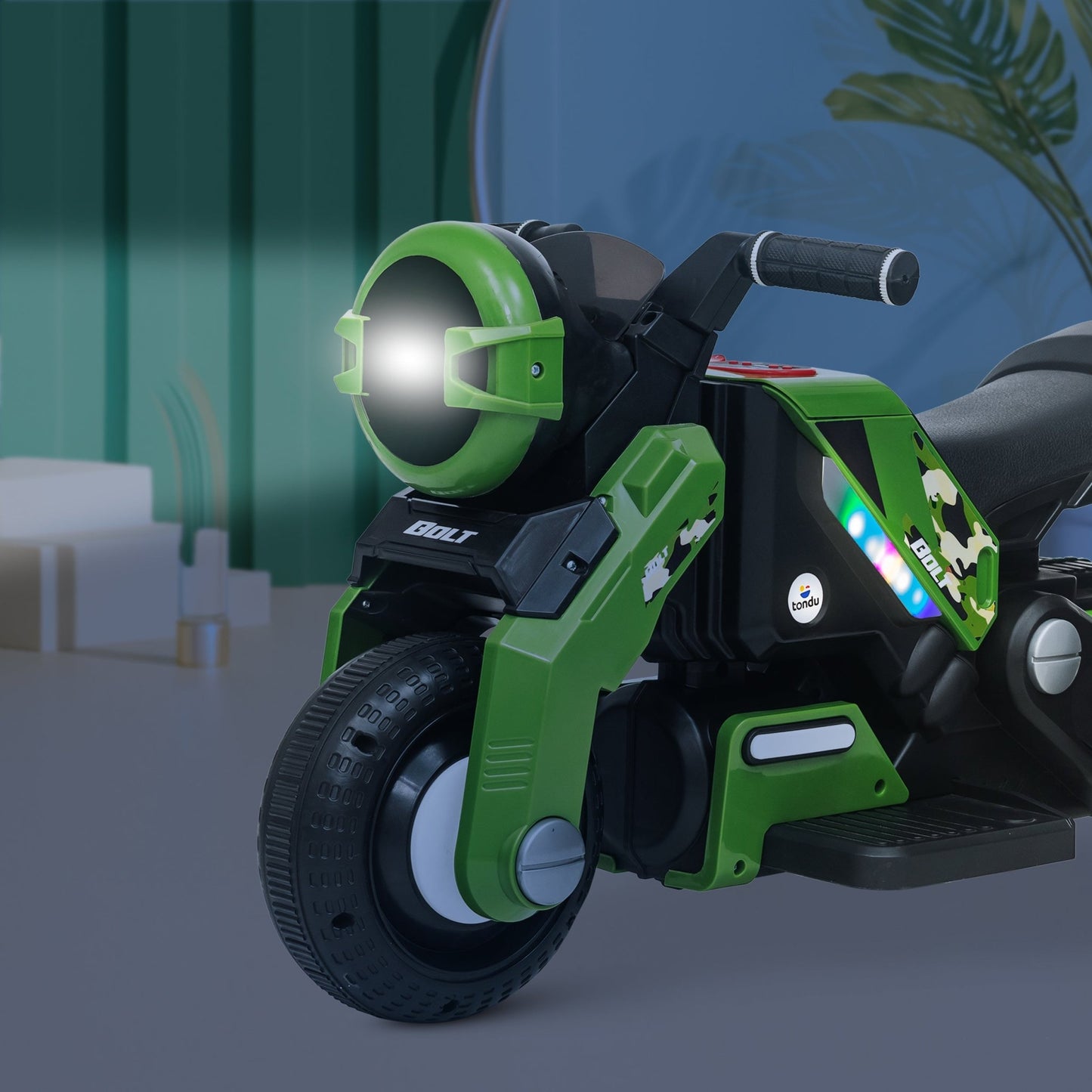 Tondu Bolt Electric Bike Green - Vesco Cycles