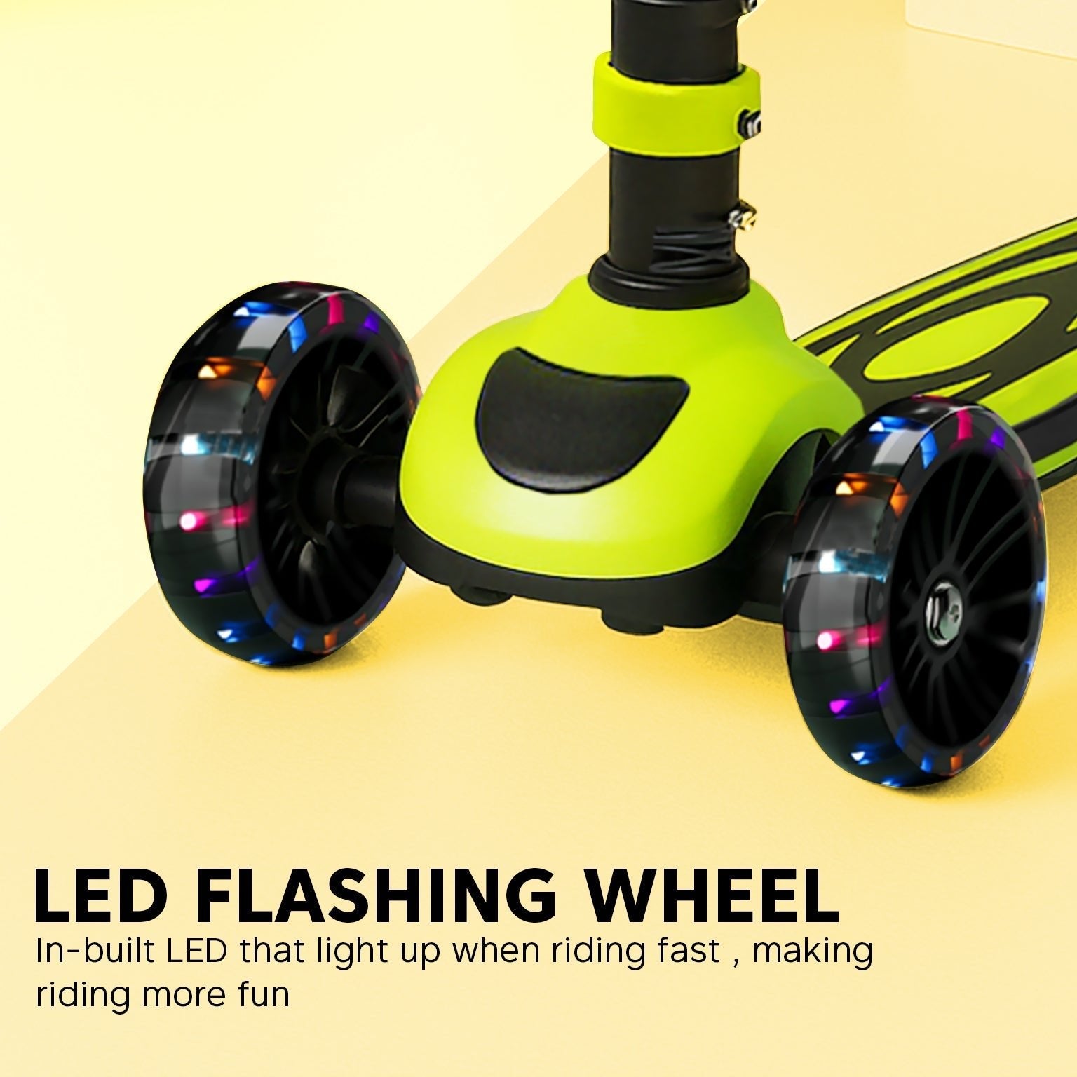 Tondu Mars Kick Scooter (Green) - Vesco Cycles