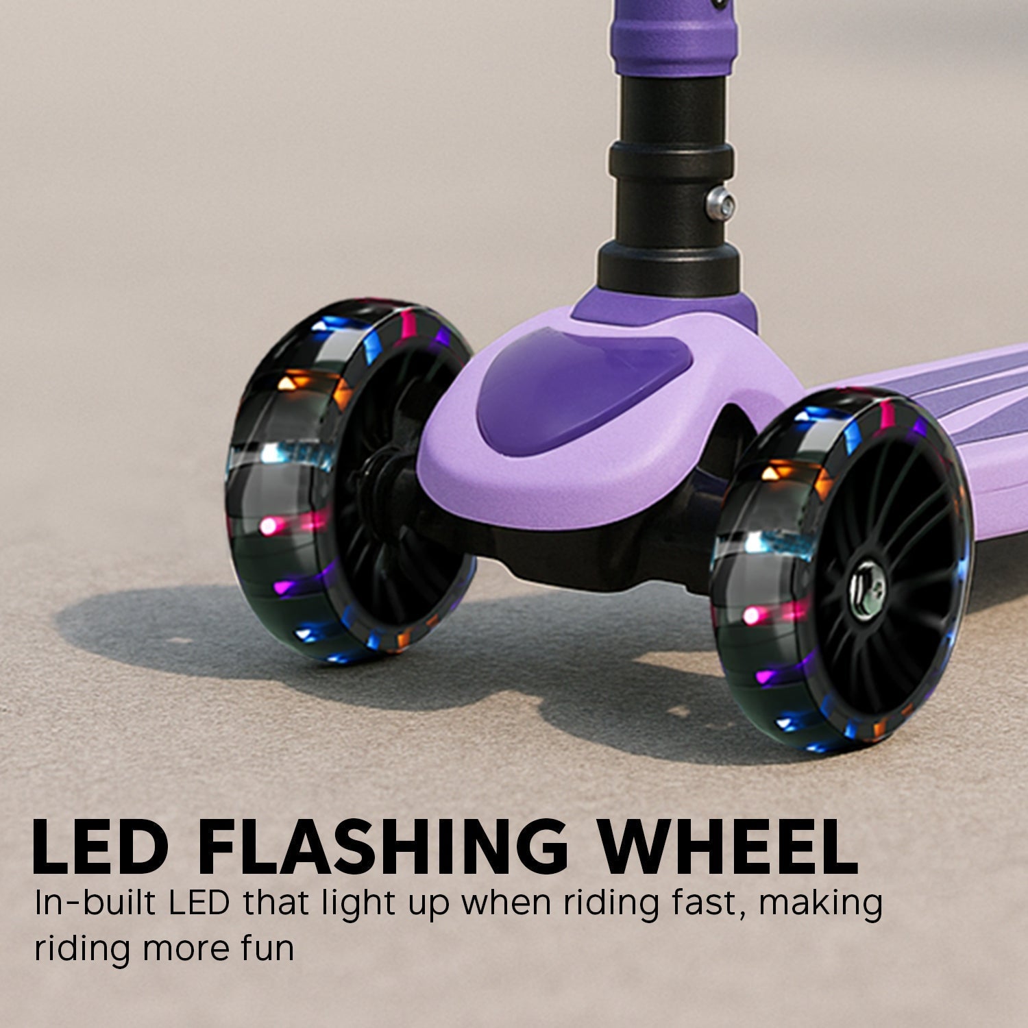 Tondu Mars Kick Scooter (Purple) - Vesco Cycles