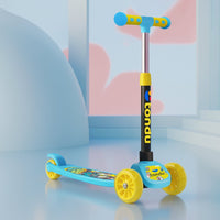 TONDU Mercury Kick Scooter with LED Wheels (Blue)