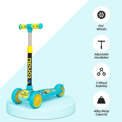 Tondu Mercury Kick Scooter (Blue) - Vesco Cycles