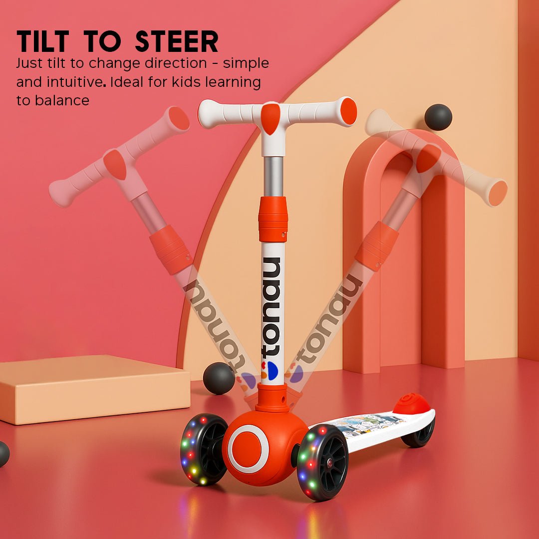 Tondu Venus Kick Scooter for Kids 3+ Years - Vesco Cycles