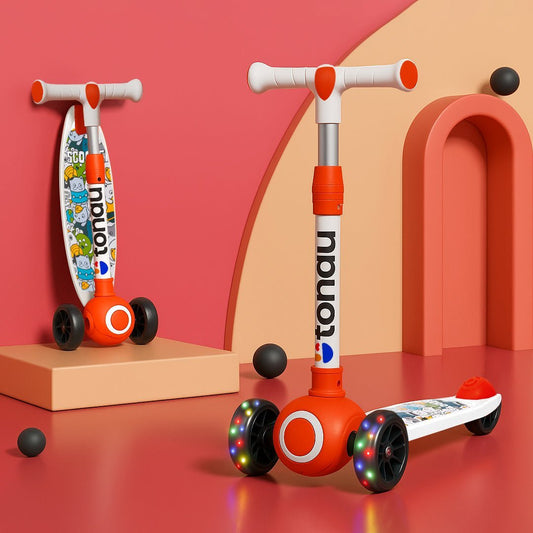 Tondu Venus Kick Scooter Orange - Vesco Cycles