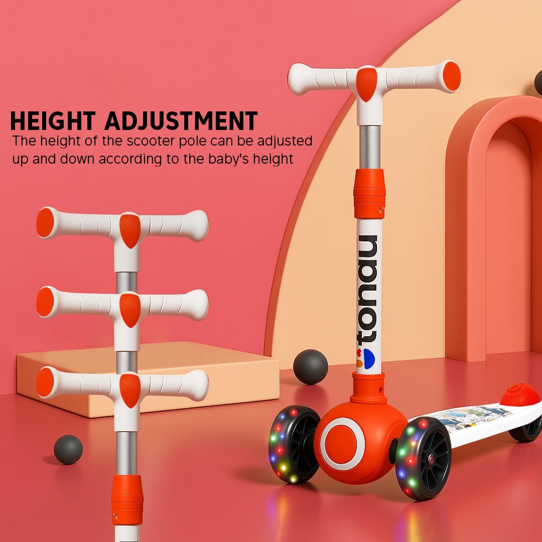 Tondu Venus Kick Scooter Orange - Vesco Cycles