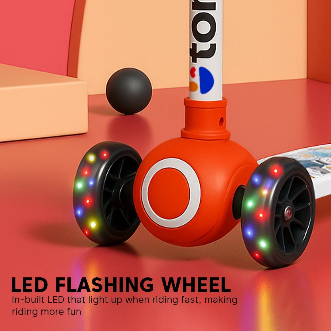 Tondu Venus Kick Scooter Orange - Vesco Cycles