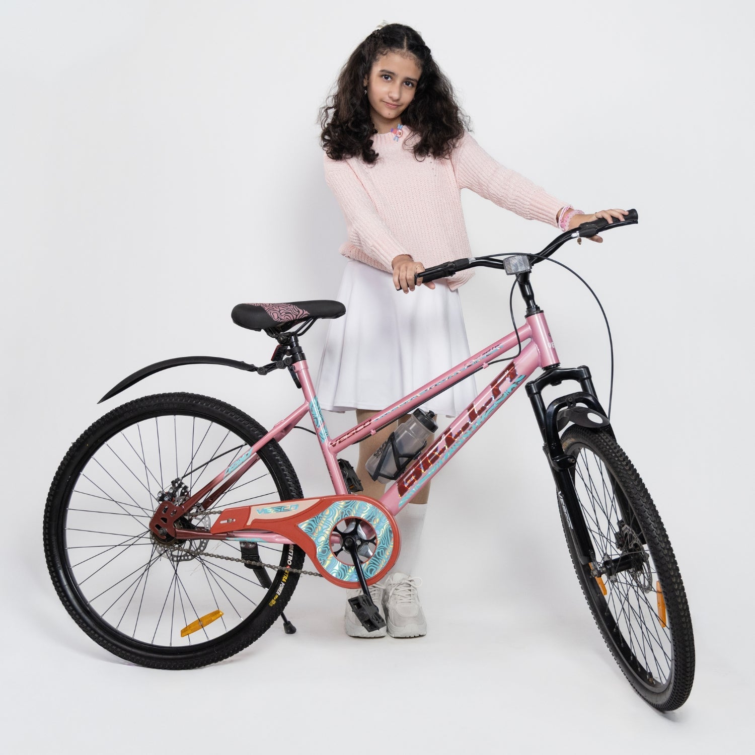 VESCO Bella 26T Girls Cycle | Single Speed | Rigid Fork | Ideal for 13+ Years - Vesco Cycles