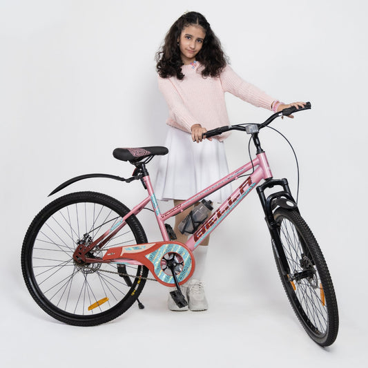 VESCO Bella 26T Girls Cycle | Single Speed | Rigid Fork | Ideal for 13+ Years - Vesco Cycles