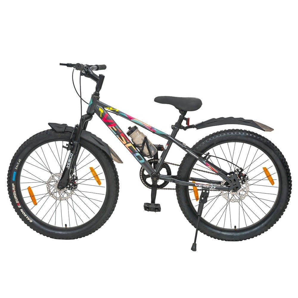 Vesco Yugo 24T Kids Cycle | Dual Disc Brakes & Suspension - Vesco Cycles