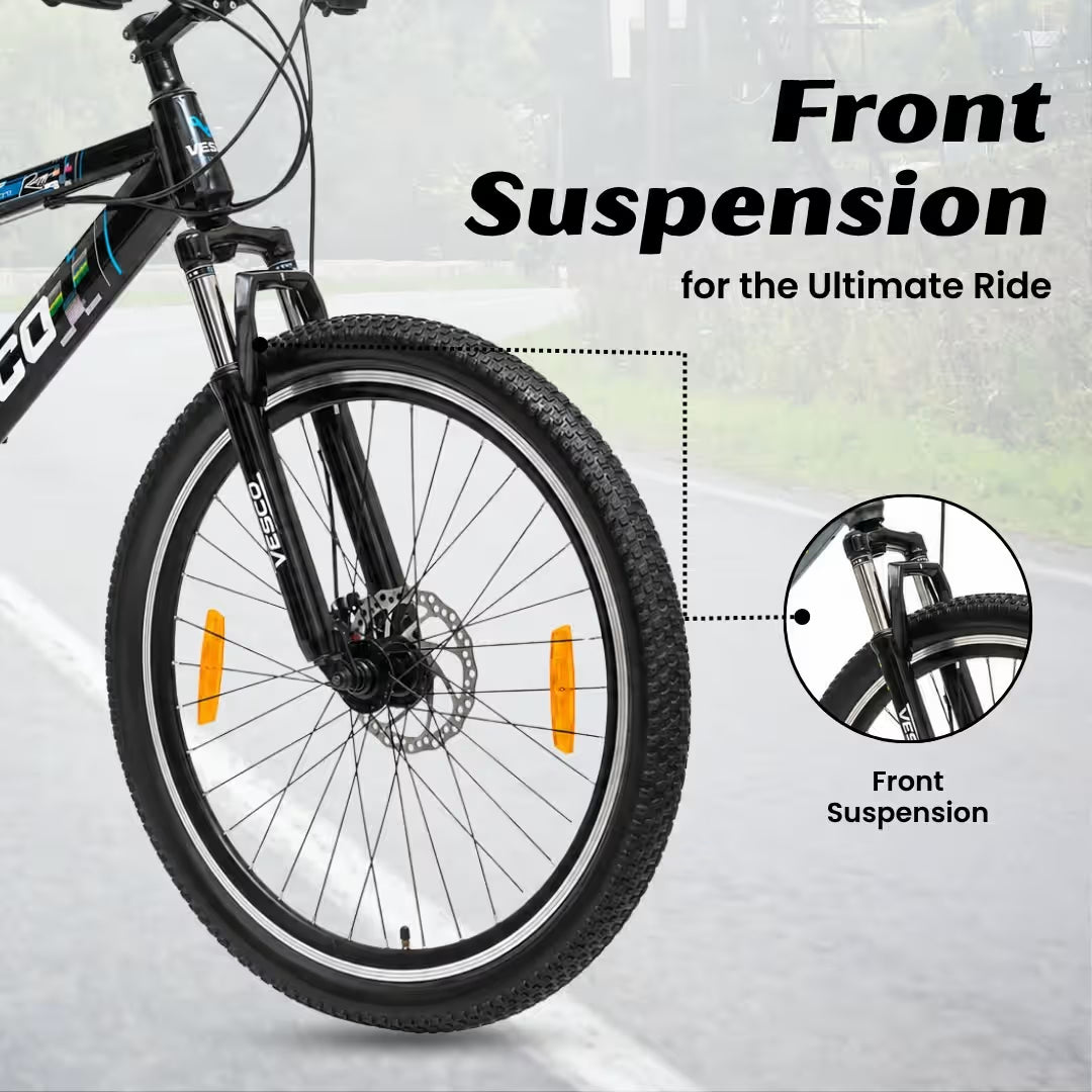 VESCO DRIFT PRO 26T 21 Gears Cycle for Men | Suspension | Alloy Rim | Disc Brakes