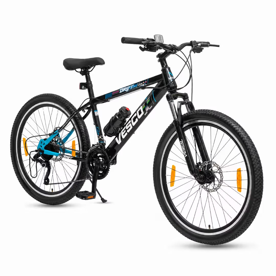 VESCO DRIFT PRO 26T 21 Gears Cycle for Men | Suspension | Alloy Rim | Disc Brakes